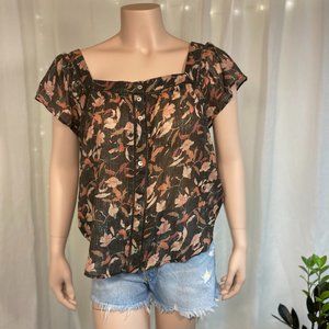 Anthropologie Top Blouse Dolan Shirt